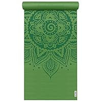 Yogistar - Στρώμα γιόγκα Basic Art Collection 'Spiral Mandala' (Kiwi) Διαστάσεις: 183 εκ x 61 εκ x 4 mm Βάρος 1,2 kg - mykarma.gr