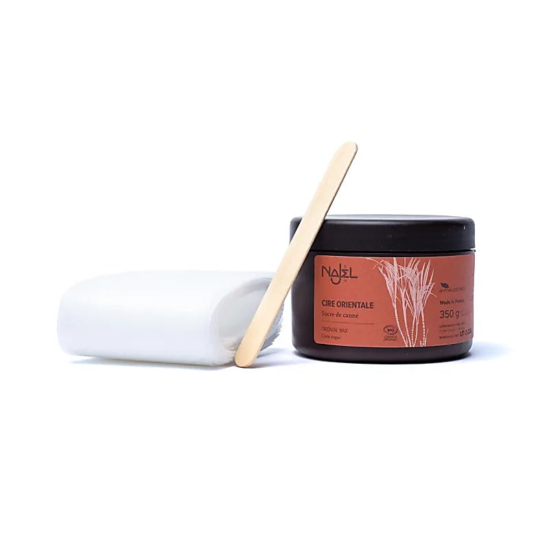 BIO Κερί Najel Oriental για Αποτρίχωση Oriental Sugar Wax βιολογικό 350 g - mykarma.gr