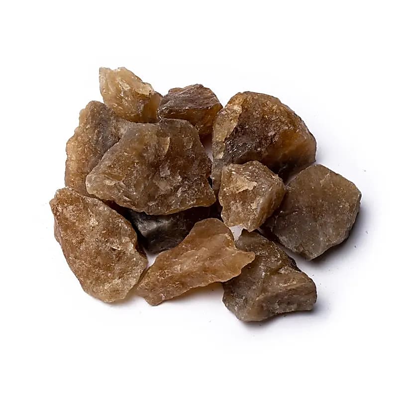Φυσικό ορυκτό πέτρωμα -  Κιτρίνη (Rough Natural Citrine) - ακατέργαστες πέτρες (2 τεμάχια) ± 100 g - mykarma.gr