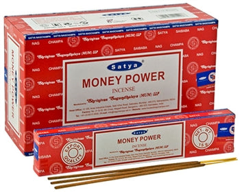 Αρωματικά Στικ - Satya “Money Power”(Δύναμη του Χρήματος) Βάρος: 15γρ