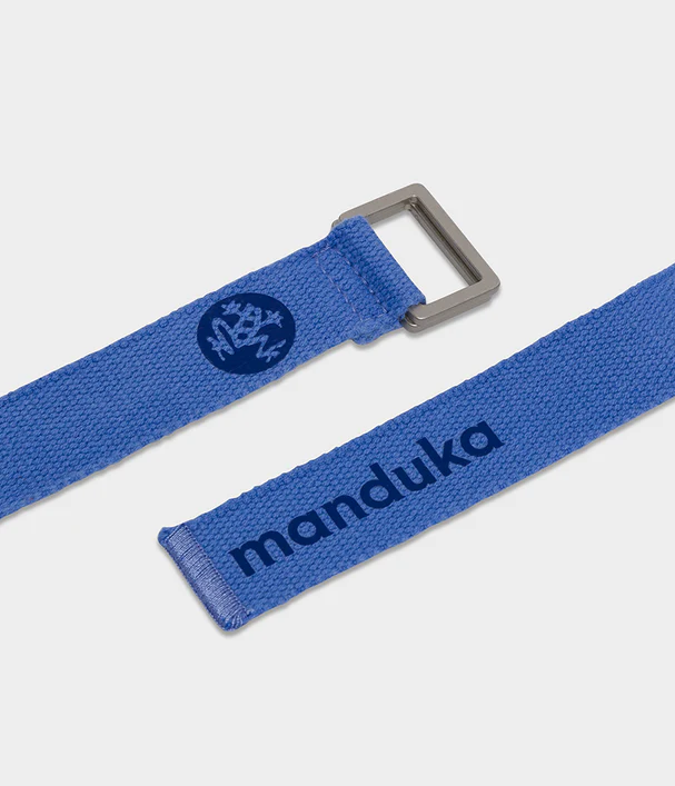 Manduka Ιμάντας - Unfold Yoga Strap - Yes Please  244cm x 3,2cm - mykarma.gr