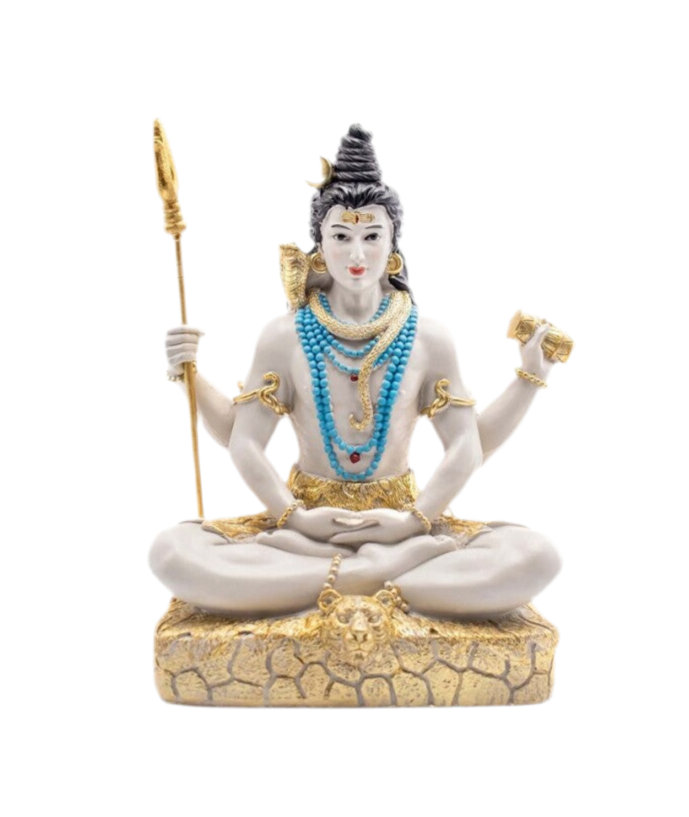Άγαλμα Θεού Σίβα (Shiva) - ρητίνη Διαστάσεις: 22,5x13,5x29 εκ