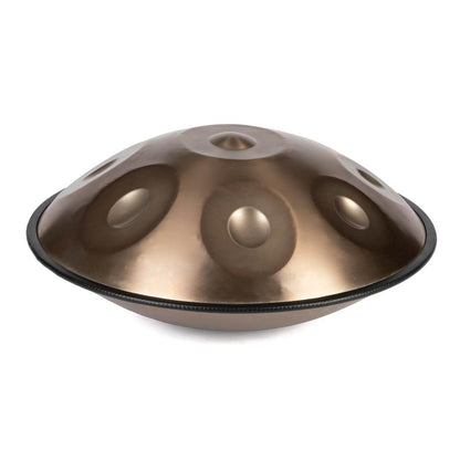 Handpan Musical Instrument - Κρουστό μουσικό όργανο από ανοξείδωτο ατσάλι με Βάση & θήκη Μεταφοράς 440 Hz 9 tones D minor Διάμετρος: 56 cm - mykarma.gr