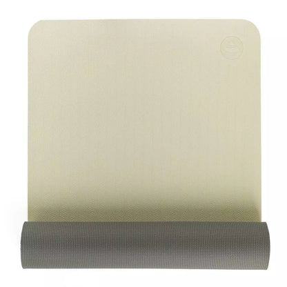 Bodhi στρώμα για Yoga & Pilates - TPE “Lotus Pro” - sand/light grey  183 x 60 cm, 6 mm - mykarma.gr