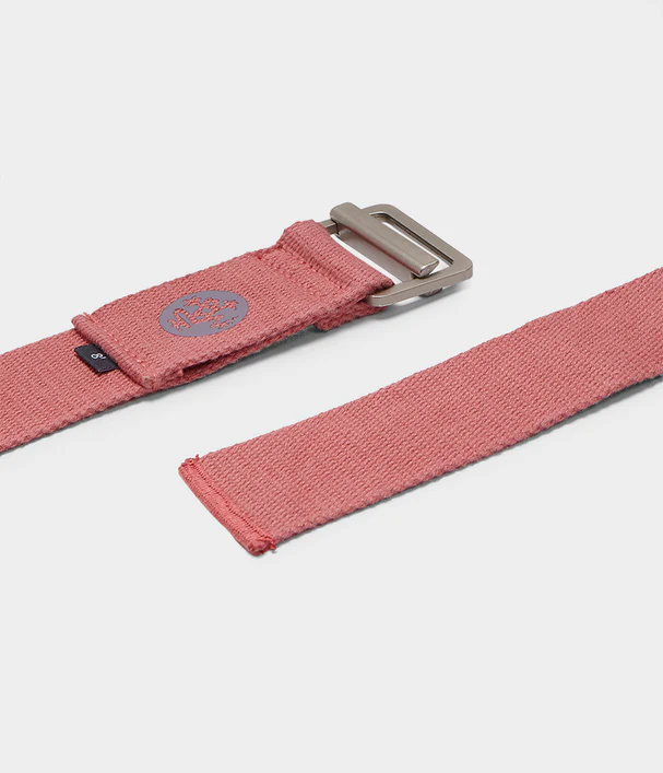 Manduka Ιμάντας - AligN Yoga Strap - Rosewood Elderberry  243cm x 4.4cm - mykarma.gr