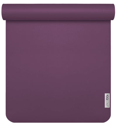 Yogistar - Στρώμα γιόγκα - Sun Travel - φυσικό καουτσούκ - plum Διαστάσεις: 185 cm x 60 cm x 1.3 mm - mykarma.gr