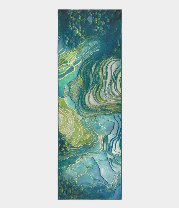 Manduka Οικολογική πετσέτα στρώματος yogitoes® Yoga Towel - Estuary  180 x 61 cm 440gr - mykarma.gr