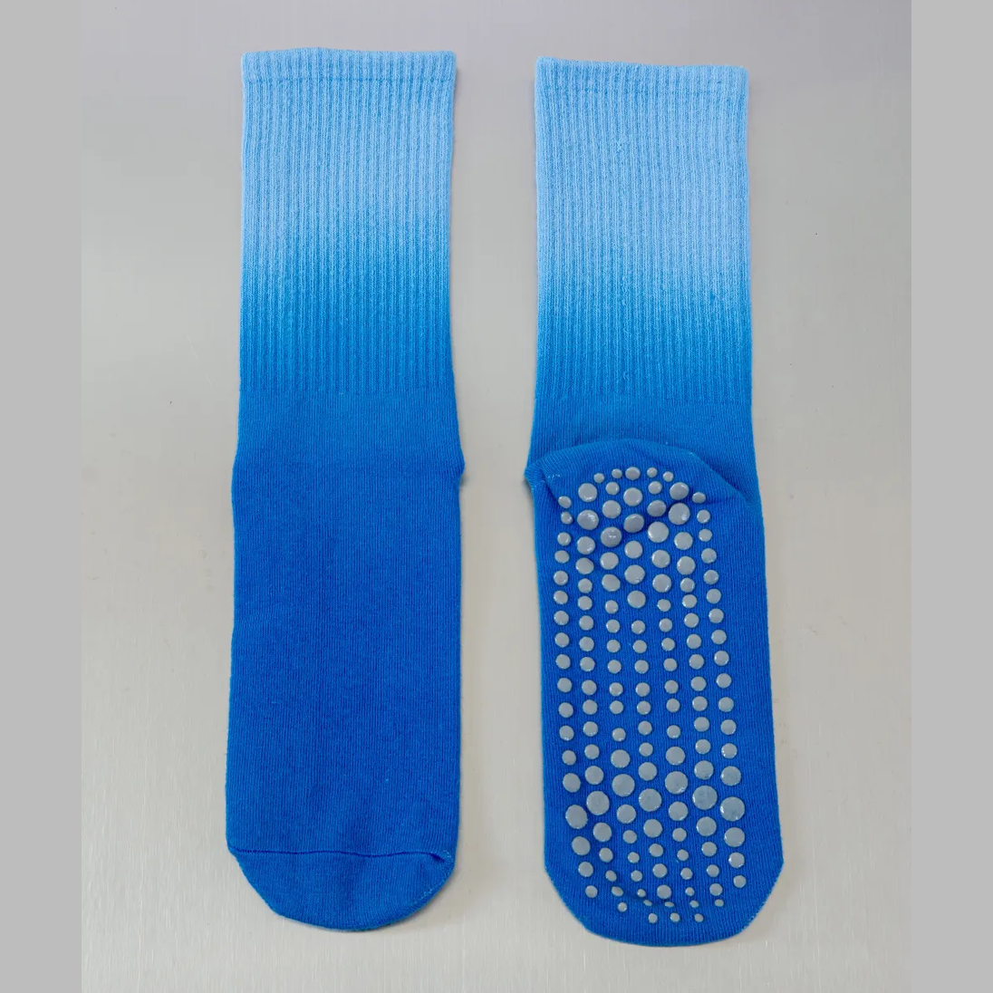 Αντιολισθητικές Ψηλές Κάλτσες - Tie-Dye Non-Slip Socks – Yoga & Pilates - ποικιλία χρωμάτων  No 37-43 - mykarma.gr