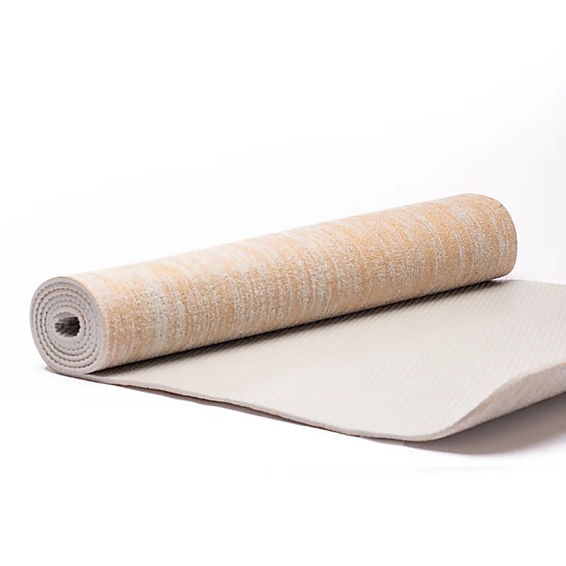 YOGA MAT Jute | Στρώμα γιόγκα από PVC & Γιούτα - grey Διαστασεις 183 cm x 61 cm x 5 mm Βάρος: 1,6 kg - mykarma.gr