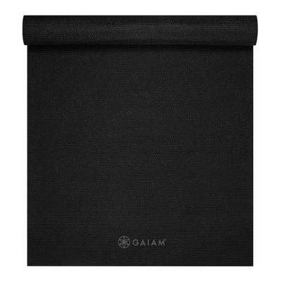 Gaiam Premium Στρώμα Yoga Black Διαστάσεις: Μήκος: 173 εκ Πλάτος: 61 εκ Πάχος: 6 mm - mykarma.gr