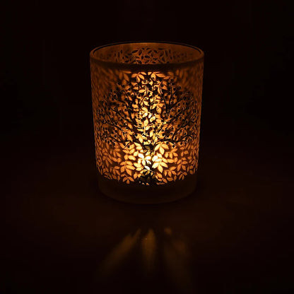 Κηροπήγιο «Δέντρο της Ζωής» Διαστάσεις: 10 x 12,5 cm - mykarma.gr