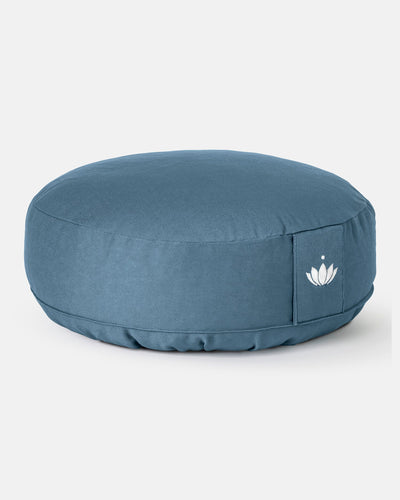 Lotuscrafts Μαξιλάρι Διαλογισμού Lotus - Marine Blue Διαστάσεις: 31 × 10 εκ - mykarma.gr