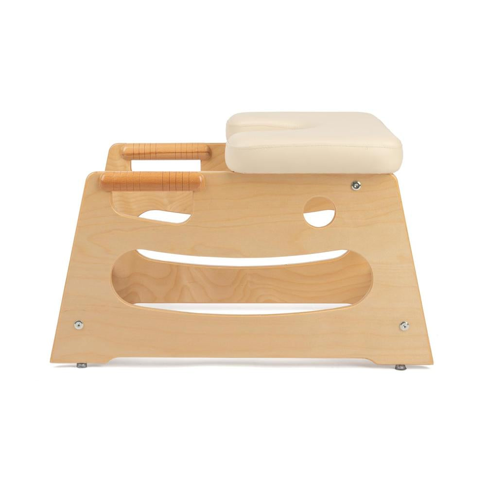 Yoga Headstand - Σκαμνί Κεφαλής Yoga - μπεζ Μέγεθος : 67 x 39 x 41 cm - mykarma.gr