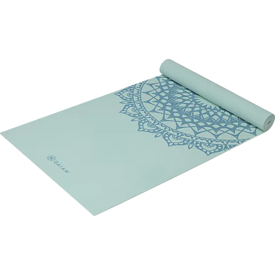 Gaiam  Στρώμα Yoga Aquatic Marrakesh Διαστάσεις: Μήκος: 173 εκ Πλάτος: 61 εκ Πάχος: 5 mm - mykarma.gr