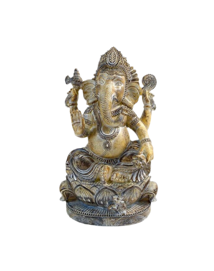 Άγαλμα Γκανέσα (Ganesha) – ρητίνη Διαστάσεις: 17 x 14 x 27 εκ