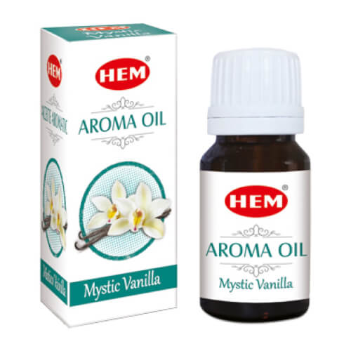 HEM Aroma Oil – Άρωμα Βανίλια Mystic Vanilla – 10ml - mykarma.gr