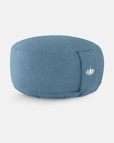Lotuscrafts Μαξιλάρι διαλογισμού Lotus - Marine Blue Διαστάσεις: 31 × 15 εκ - mykarma.gr