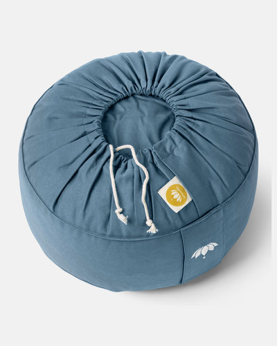 Lotuscrafts Μαξιλάρι διαλογισμού Lotus - Marine Blue Διαστάσεις: 31 × 15 εκ - mykarma.gr