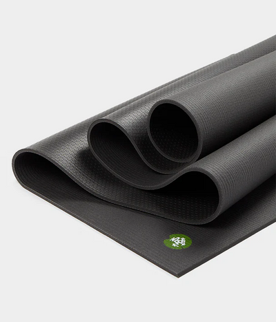 Manduka PRO TERRA YOGA MAT Black - Στρώμα Γιόγκα  3.4kg  180cm x 66cm  6mm - mykarma.gr