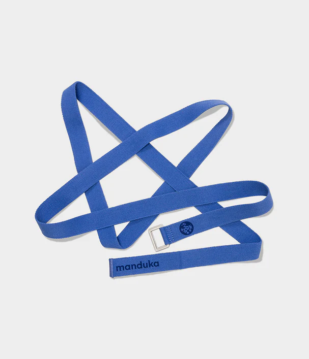 Manduka Ιμάντας - Unfold Yoga Strap - Yes Please  244cm x 3,2cm - mykarma.gr