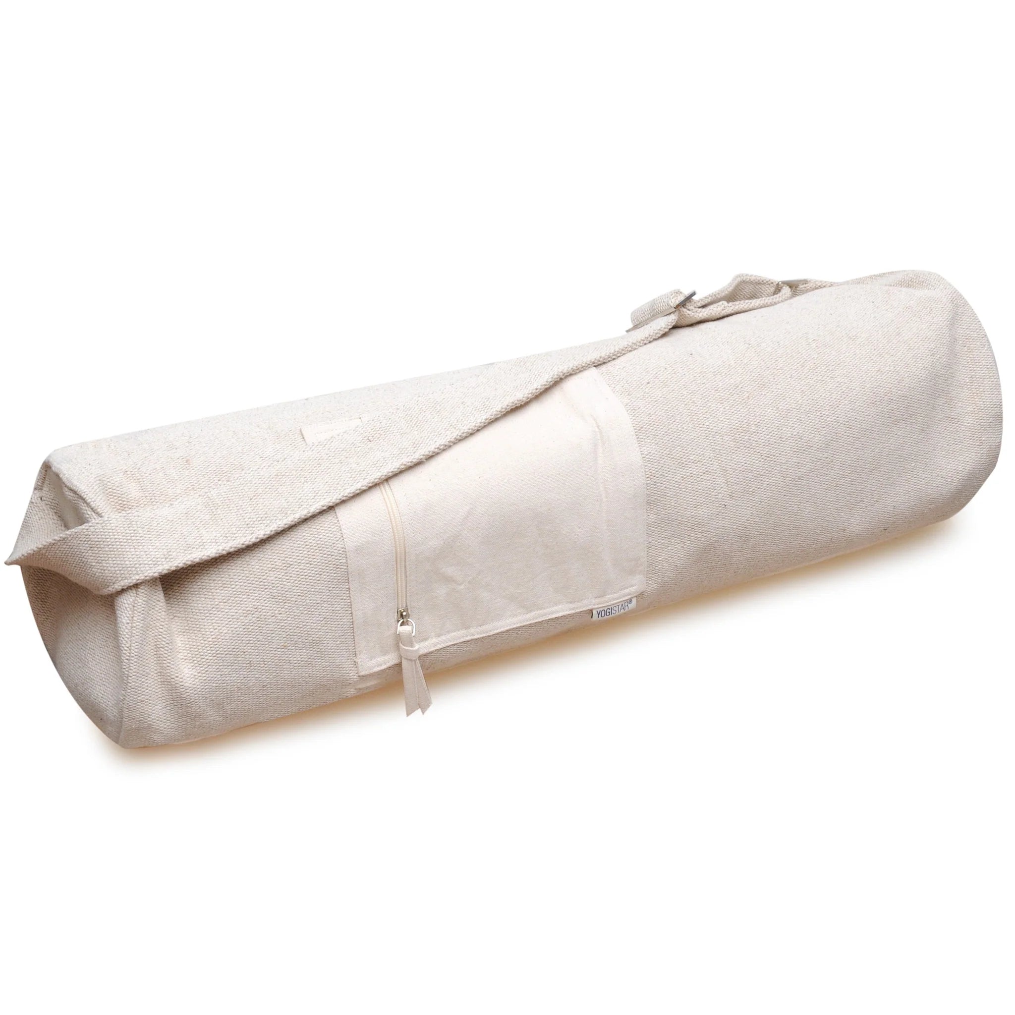 Yogistar - Τσάντα για στρώμα γιόγκα 'Basic' Zip - Jute - nature - 75 x 19 cm - mykarma.gr