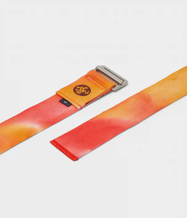 Manduka Ιμάντας - AligN Yoga Strap - Bloom TD  244cm x 4,5cm - mykarma.gr