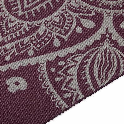 Gaiam Premium Στρώμα Yoga Plum Sundial Flower Διαστάσεις: Μήκος: 173 εκ Πλάτος: 61 εκ Πάχος: 5 mm - mykarma.gr