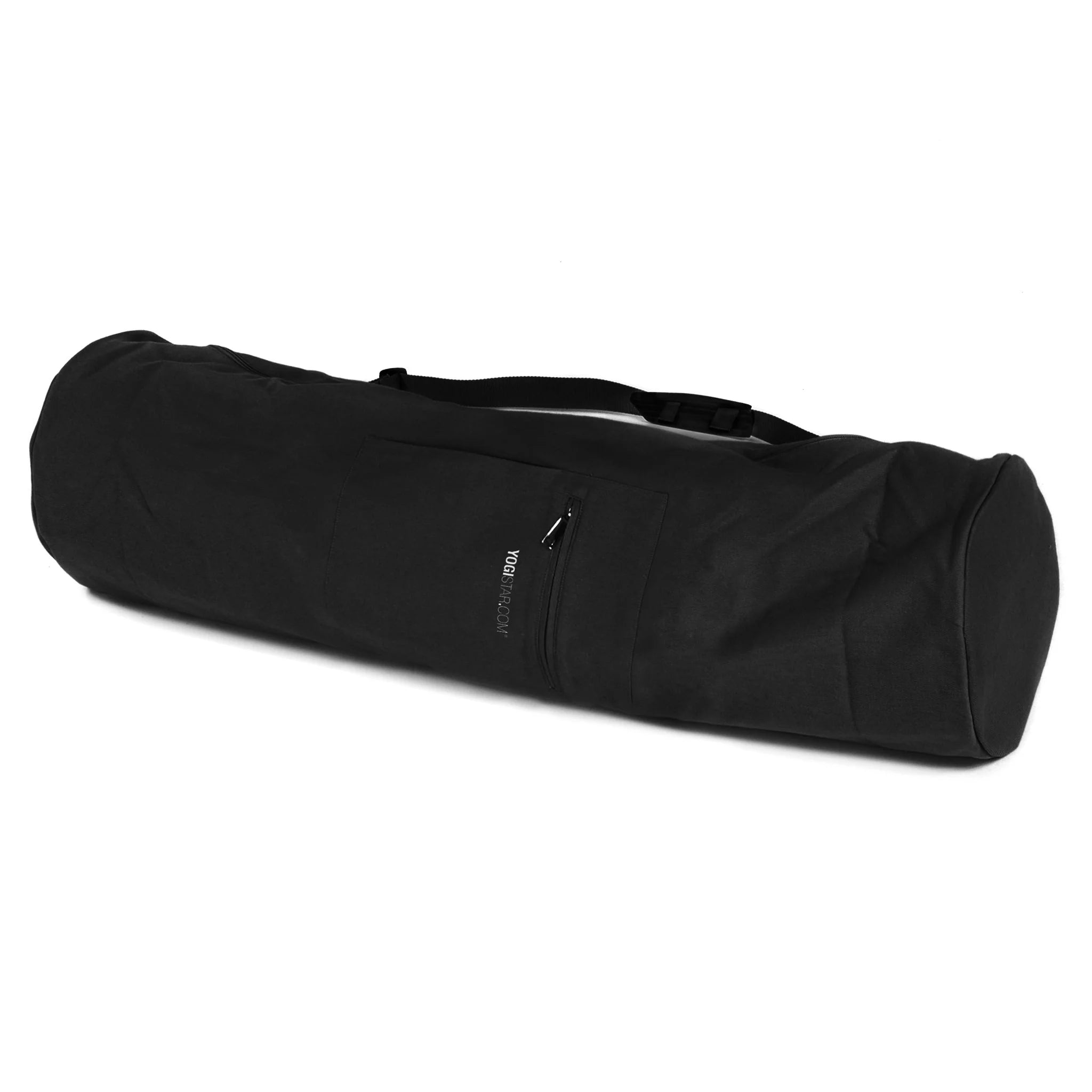 Yogistar- Τσάντα για στρώμα γιόγκα 'Basic' Zip - Extra Big - βαμβάκι - black - 80 x 25 cm - mykarma.gr