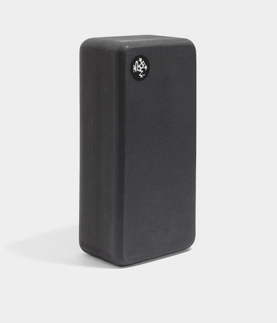 Manduka Lean Recycled Foam Yoga Block - Thunder  •270γρ  • 22 cm x 7 cm x 11 cm