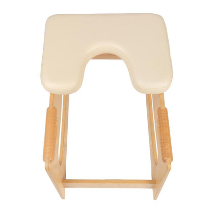 Yoga Headstand - Σκαμνί Κεφαλής Yoga - μπεζ Μέγεθος : 67 x 39 x 41 cm - mykarma.gr