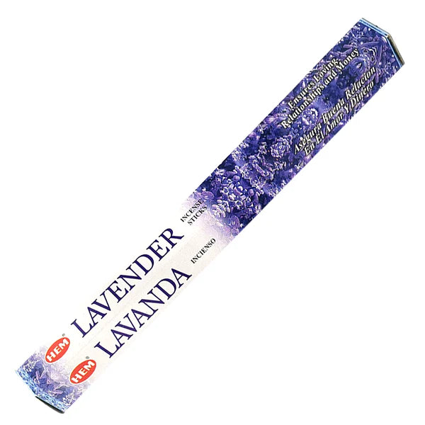 Ινδικό Αρωματικό Στικ Hem - Λεβάντα (Lavender)  20γρ
