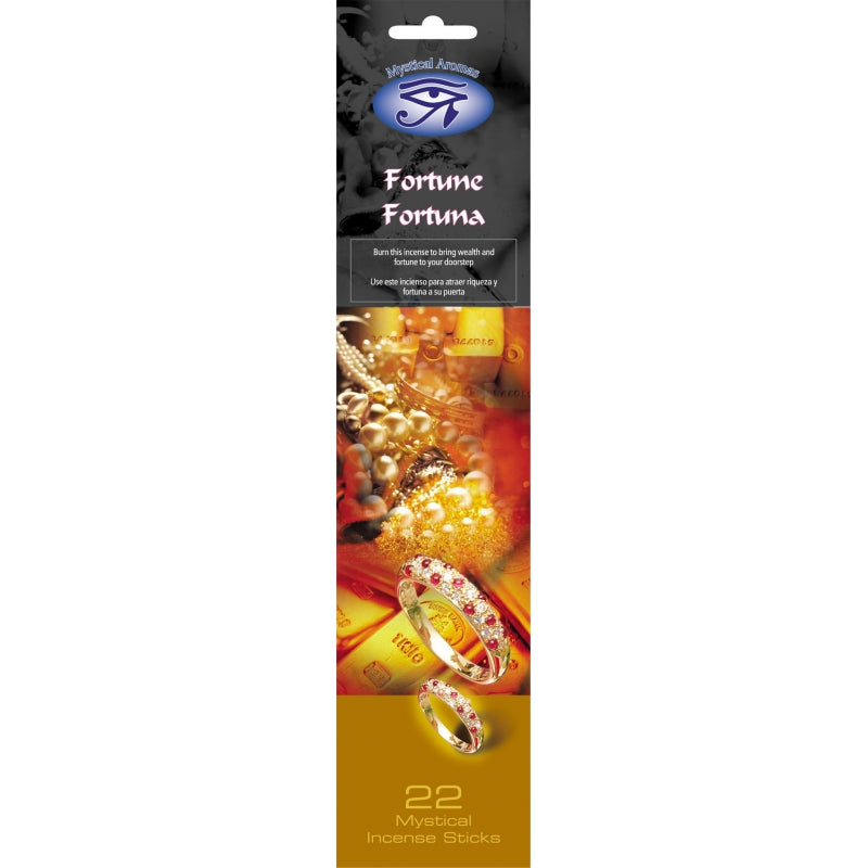Αρωματικά Στικ – Mystical Aromas Fortune - Τύχη & Ευημερία 22 στικ - mykarma.gr