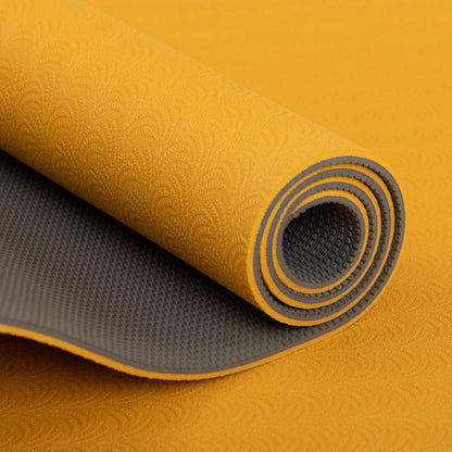 Bodhi στρώμα για Yoga & Pilates - TPE “Lotus Pro” - mineral yellow/silver cloud  183 x 60 cm, 6 mm - mykarma.gr
