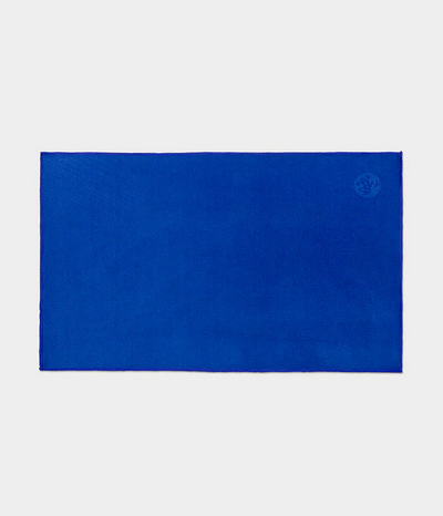 Manduka - Πετσέτα Χειρός - eQua® Hand Yoga Towel - Blue Toad Βάρος 90γρ Διαστάσεις: 41cm x 67cm - mykarma.gr