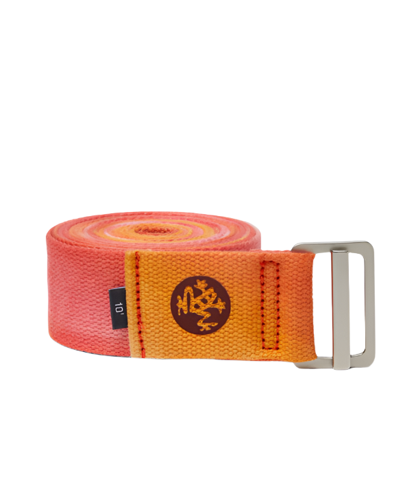 Manduka Ιμάντας - AligN Yoga Strap - Bloom TD  305cm x 4,5cm - mykarma.gr