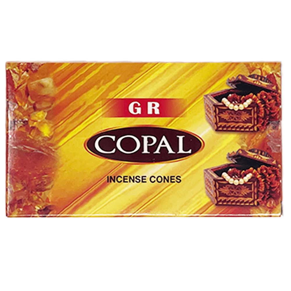 Κώνοι θυμιάματος Copal- Κοπάλ Βάρος 20 g Περιεχει 10 κώνους + Βάση - mykarma.gr
