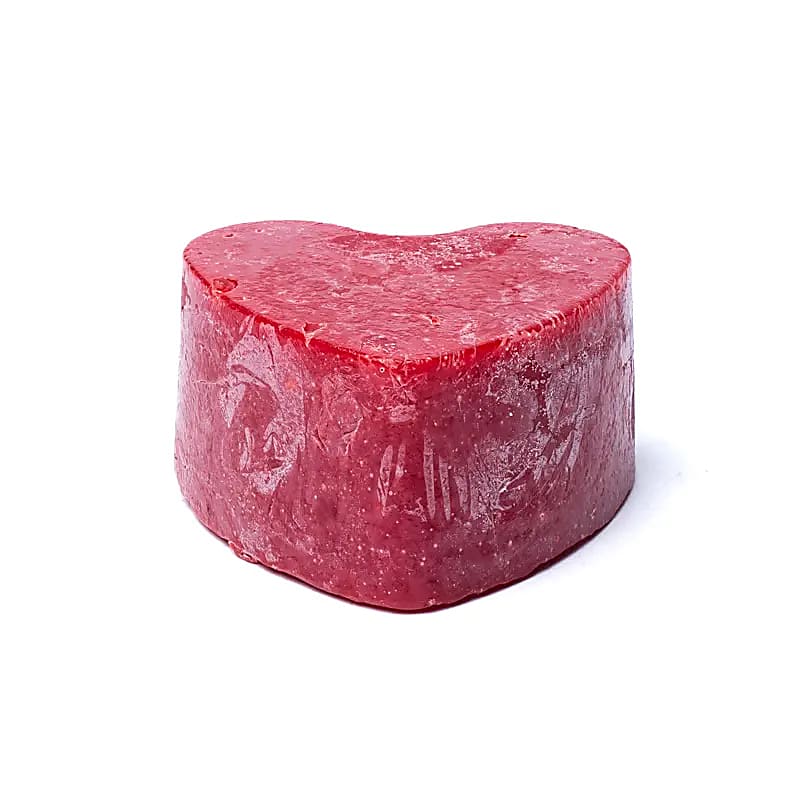 Φυσικό στερεό σαπούνι Απολέπισης (Scrub) - Cranberry  100 γρ - mykarma.gr