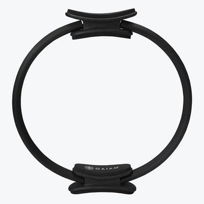 Gaiam - Fitness Pilates Ring – anti-slip - black Διαστάσεις:  Ø 38 εκ - mykarma.gr