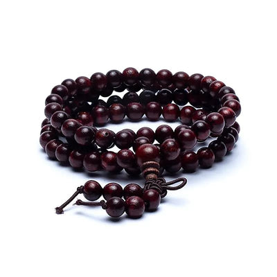 Mala Violetwood με 108 χάντρες ελαστικό Διαστάσεις: 0,6 cm - mykarma.gr