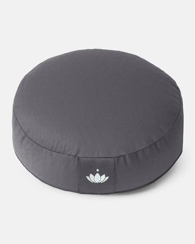 Lotuscrafts Μαξιλάρι Διαλογισμού Lotus - Anthracite Διαστάσεις: 31 × 10 εκ - mykarma.gr