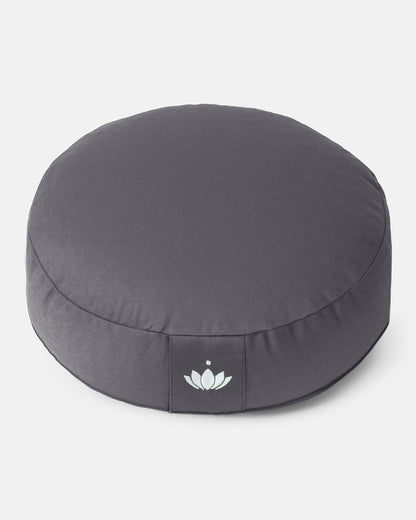 Lotuscrafts Μαξιλάρι Διαλογισμού Lotus - Anthracite Διαστάσεις: 31 × 10 εκ - mykarma.gr