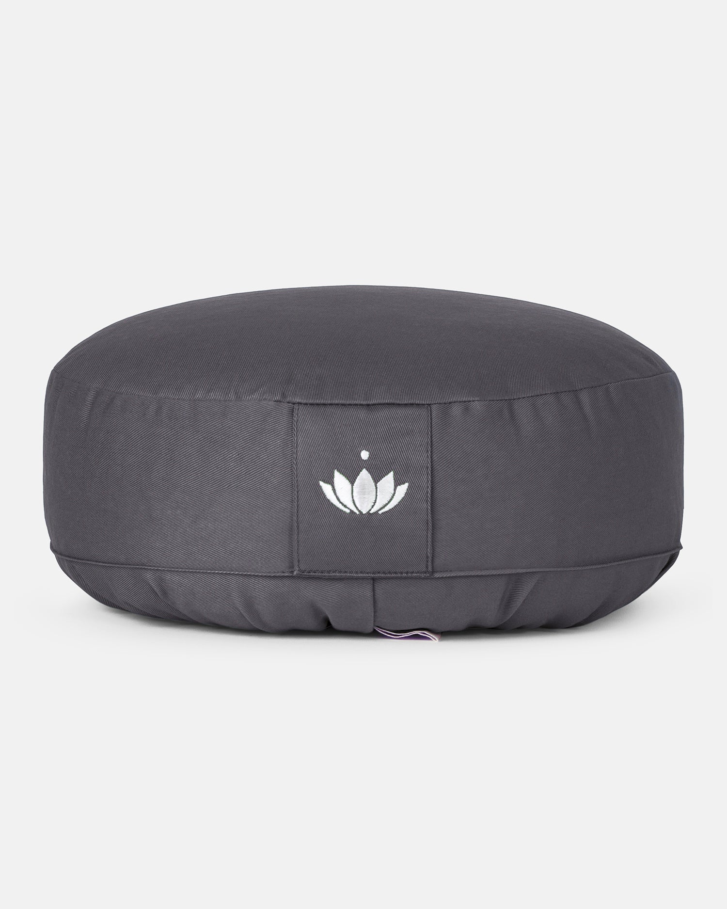 Lotuscrafts Μαξιλάρι Διαλογισμού Lotus - Anthracite Διαστάσεις: 31 × 10 εκ - mykarma.gr