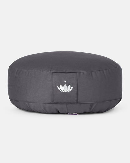 Lotuscrafts Μαξιλάρι Διαλογισμού Lotus - Anthracite Διαστάσεις: 31 × 10 εκ - mykarma.gr