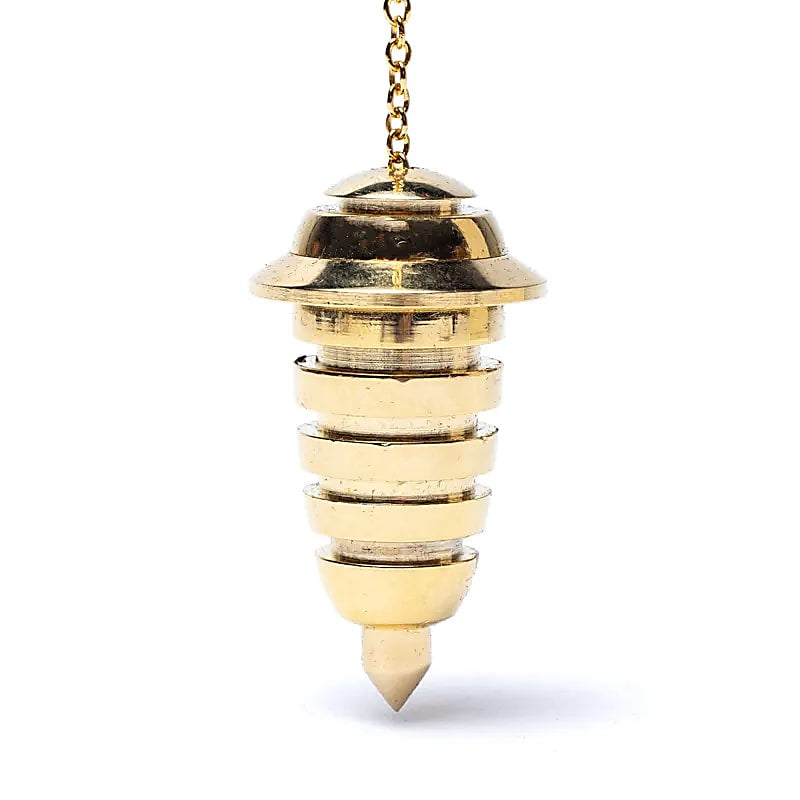 Εκκρεμές (Chambered Pendulum) ορείχαλκου Διαστάσεις: 4,5 cm  40 g - mykarma.gr