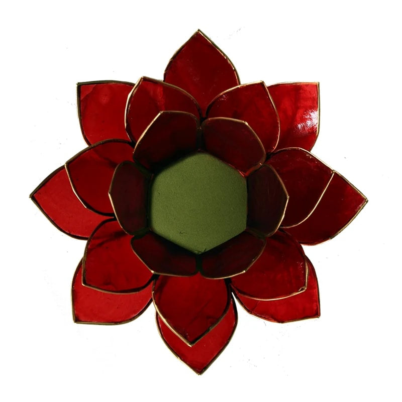 Lotus ατμοσφαιρικό φως -για ρεσω-1ο Chakra Διαστάσεις: 13,5cm - mykarma.gr