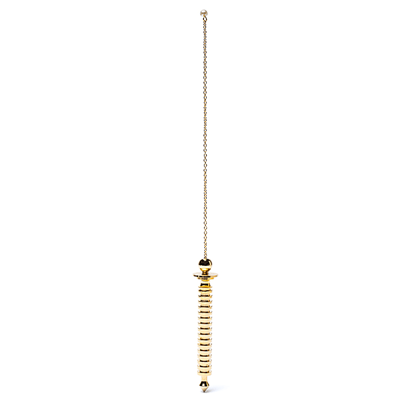Εκκρεμές (Pendulum) “Flower of Life” ορείχαλκου Διαστάσεις: 10,5 cm  60 g - mykarma.gr