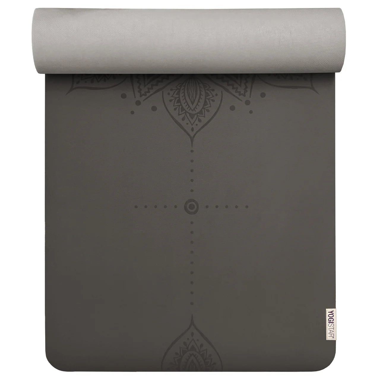 Yogistar - Στρώμα γιόγκα 'Ultra Grip' Art Collection με εξαιρετικό κράτημα - graphite - spiralignment Διαστάσεις: 183 εκ x 66 εκ x 5 mm Βάρος: 2,8 kg - mykarma.gr