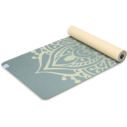 Gaiam Performance Yoga Mat - Στρώμα TPE με ιμάντα μεταφοράς - Iceberg Sundial Layers Διαστάσεις: Μήκος: 173 εκ Πλάτος: 61 εκ Πάχος: 6 mm