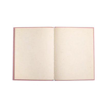 Σημειωματάριο/Notebook “Moon Phases & Stars” από χαρτί - βαθή ροζ Μέγεθος 15 x 21 cm - mykarma.gr
