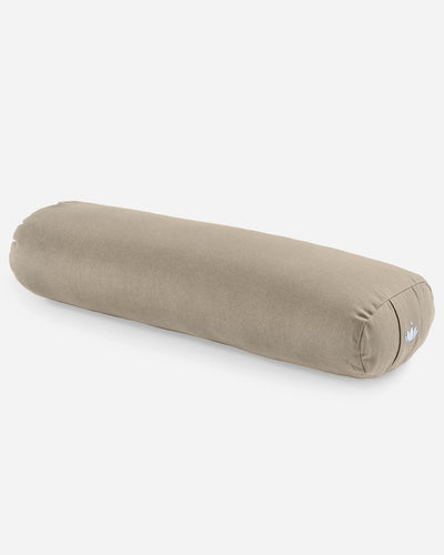Lotuscrafts Restorative S μαξιλάρι Bolster - Light Taupe - κάλυμμα απο οργανικό βαμβάκι & γέμιση Καποκ μαλλί Διαστάσεις: 72 × 20 x 15 cm Βάρος: 0,9 kg - mykarma.gr
